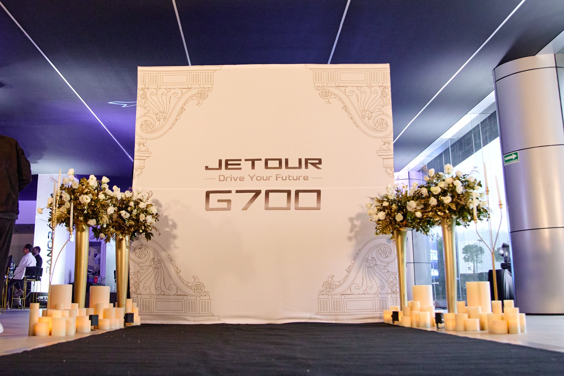 Lanzamiento JETOUR — evento corporativo producido por AUDASSIA